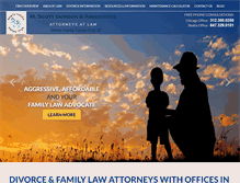 Tablet Screenshot of familylawadvocate.com
